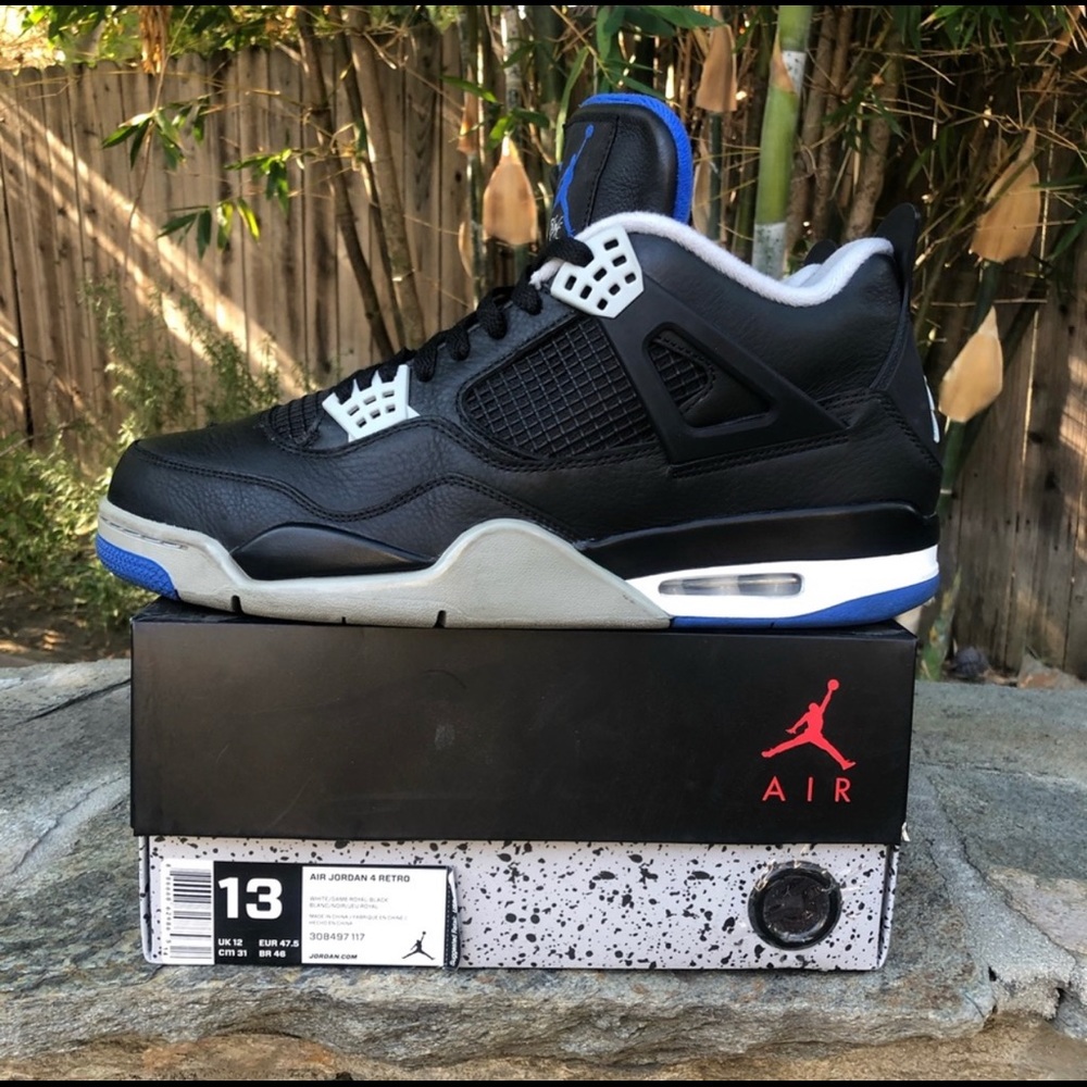 Preloved Jordan 4 motorsports